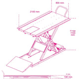 Sollevatore moto elettroidraulico Beta 3050/600