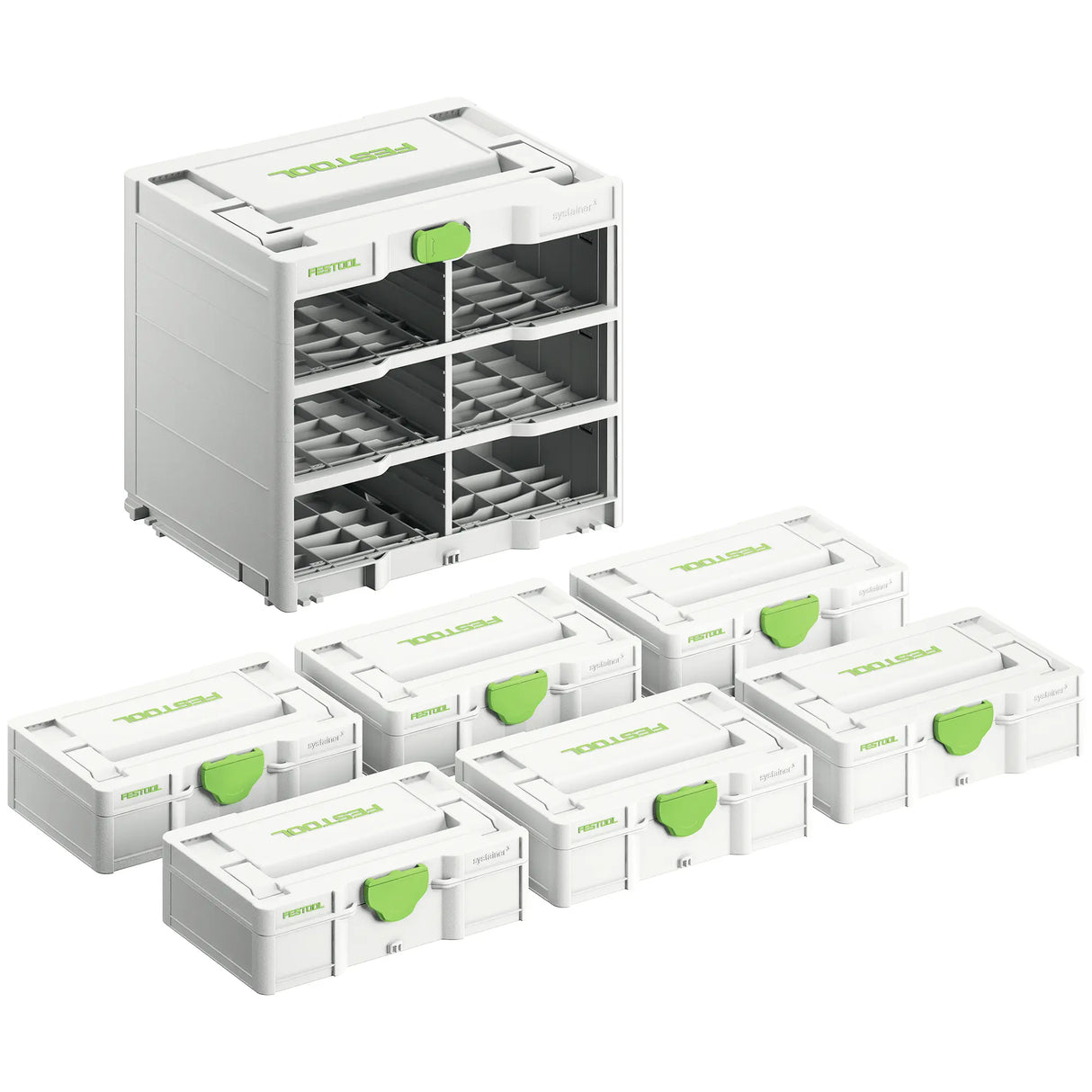 Toolbox Festool Systainer³ Rack SYS3-RK/6 M 337-Set
