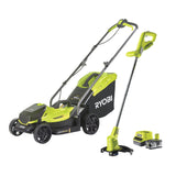 Combo Garden Ryobi RLM1833 + BLT1825M 18V 4Ah