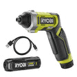 Tournevis ergonomique Ryobi RSD4-120T 4V 2Ah