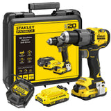 Trapano battente Stanley SFMCD726D2K-QW 18V 2Ah