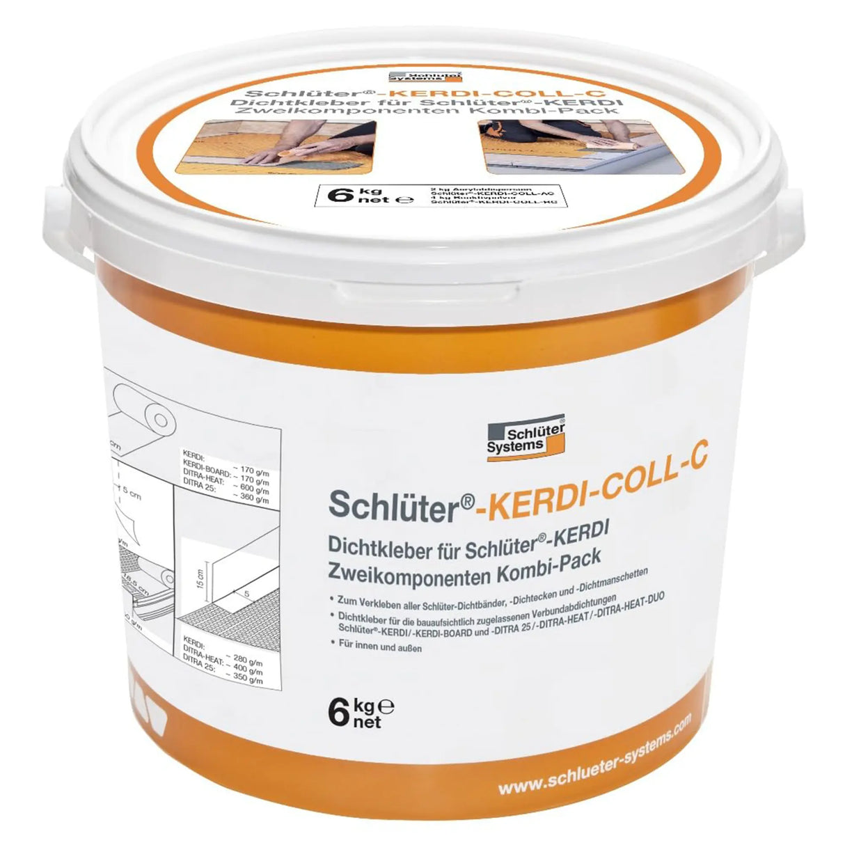 Collante Schlüter Kerdi Koll C 6 kg