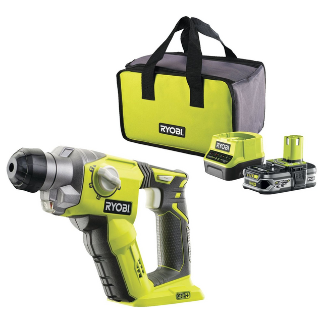 5133003818 - Perceuse à percussion Ryobi R18SDS-125S 18V 2,5Ah - Image 5