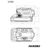UC18DAW4Z - Adattatore e Caricabatteria USB HiKOKI UC18DAW4Z 18V - Immagine 8