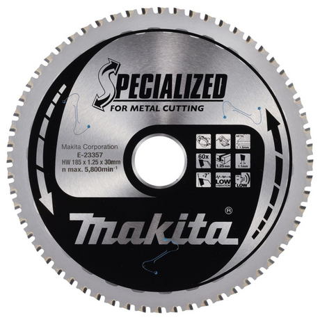 E-23357 - TCT-blad Makita E-23357 185x30mm 60T - Afbeelding 2