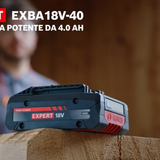 1600A0373J - Kit de démarrage Bosch Batterie professionnelle EXBA18V-40 + GAL 12V/18V-80 18V 4Ah - Image 7