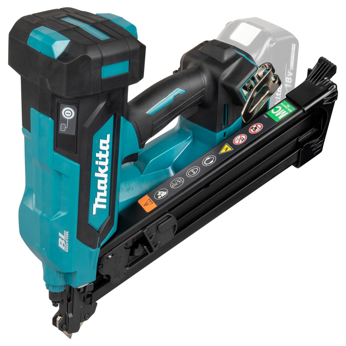 DBN640ZK - Cloueuse pour connecteurs métalliques Makita DBN640ZK 18V