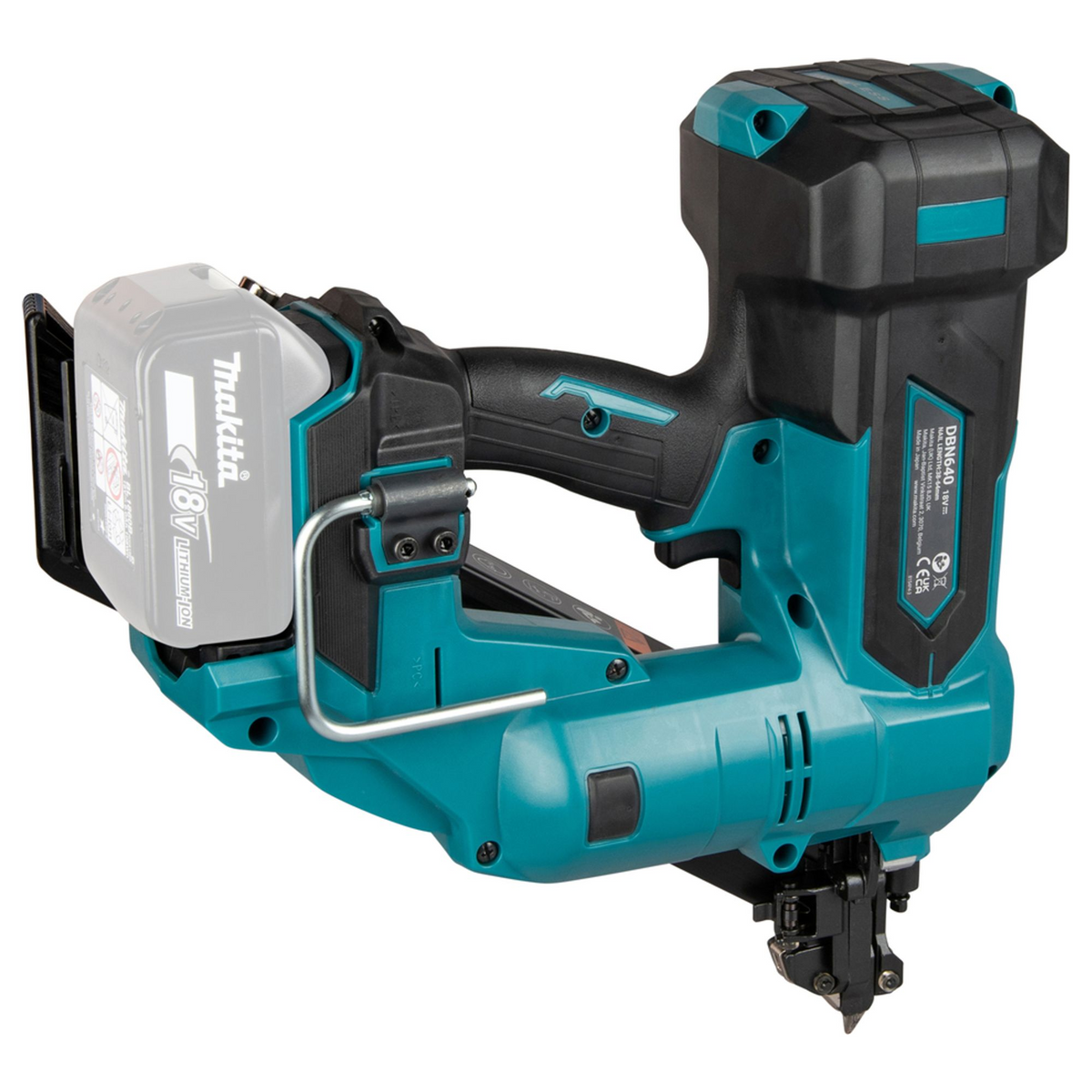 DBN640ZK - Cloueuse pour connecteurs métalliques Makita DBN640ZK 18V - Image 5