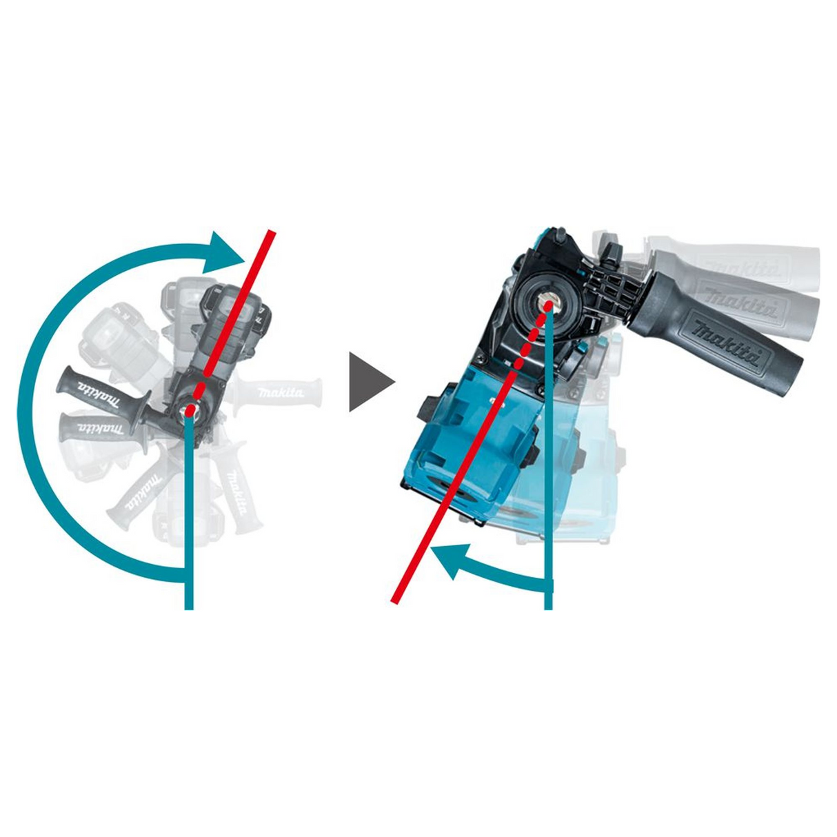 HR011GU201 - Klopboor Makita HR011GU201 40V - Afbeelding 20