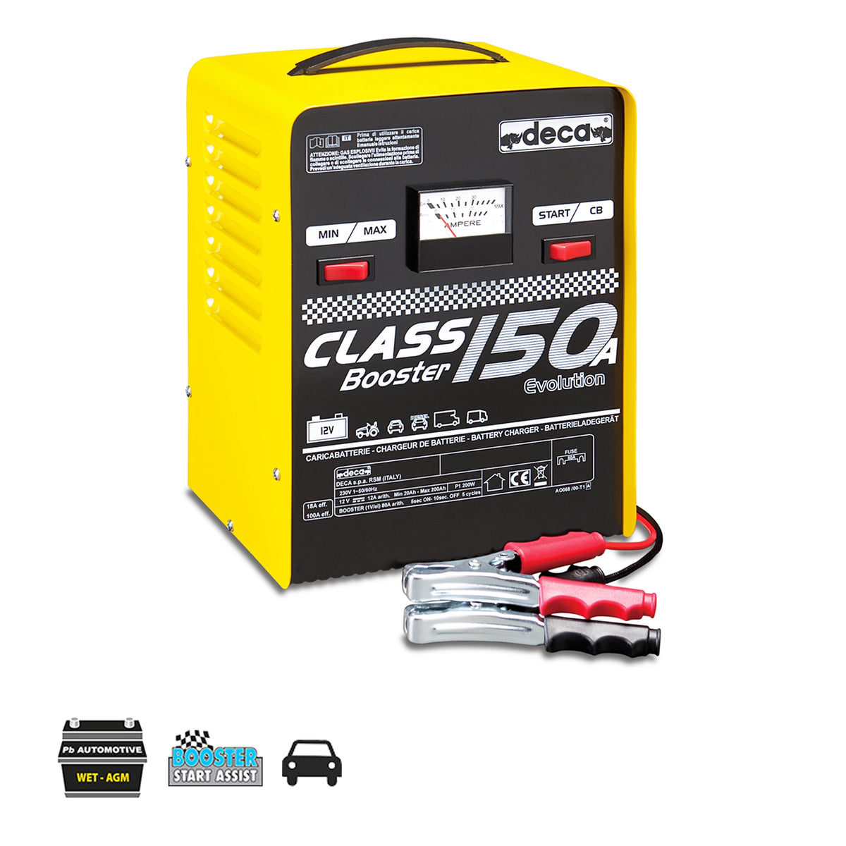 Chargeur de batterie Deca Amplificateur de classe 150A