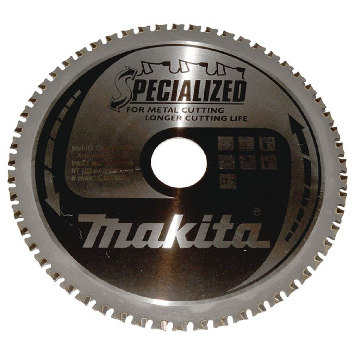 B-33738 - Cirkelzaagblad Makita B-33738 Specialized TCT 185x30mm 56T - Afbeelding 2