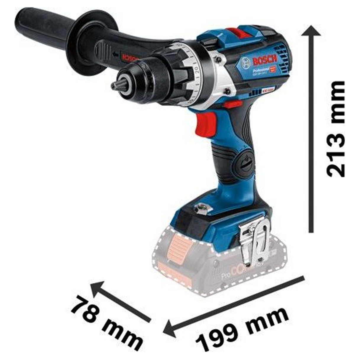 06019G0109 - Perceuse-visseuse Bosch GSR 18V-110 C PRO 18V - Image 22