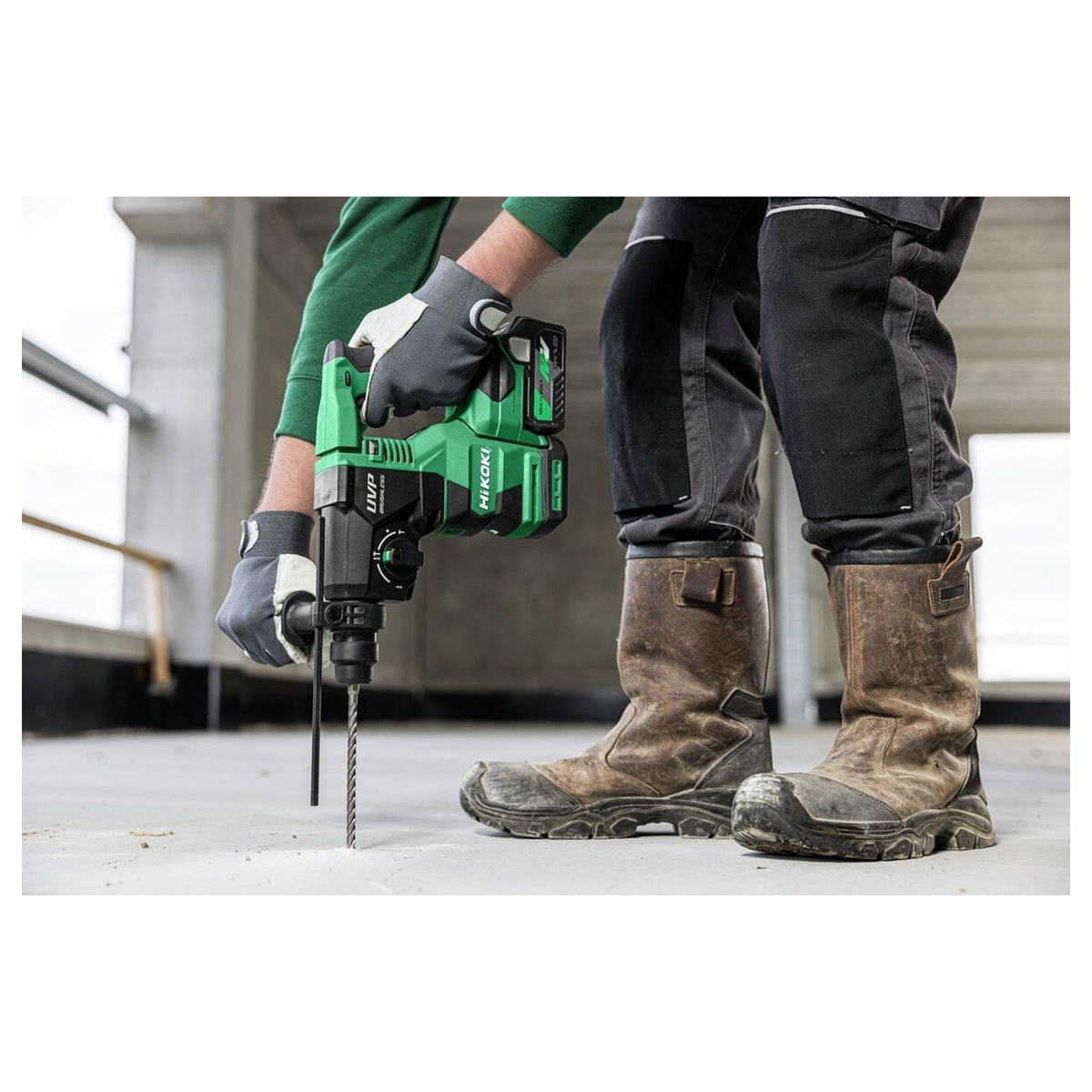 DH3628DCWRZ - Perceuse à percussion SDS-Plus 36 V 3,2 J HiKOKI DH3628DCWRZ - Image 4