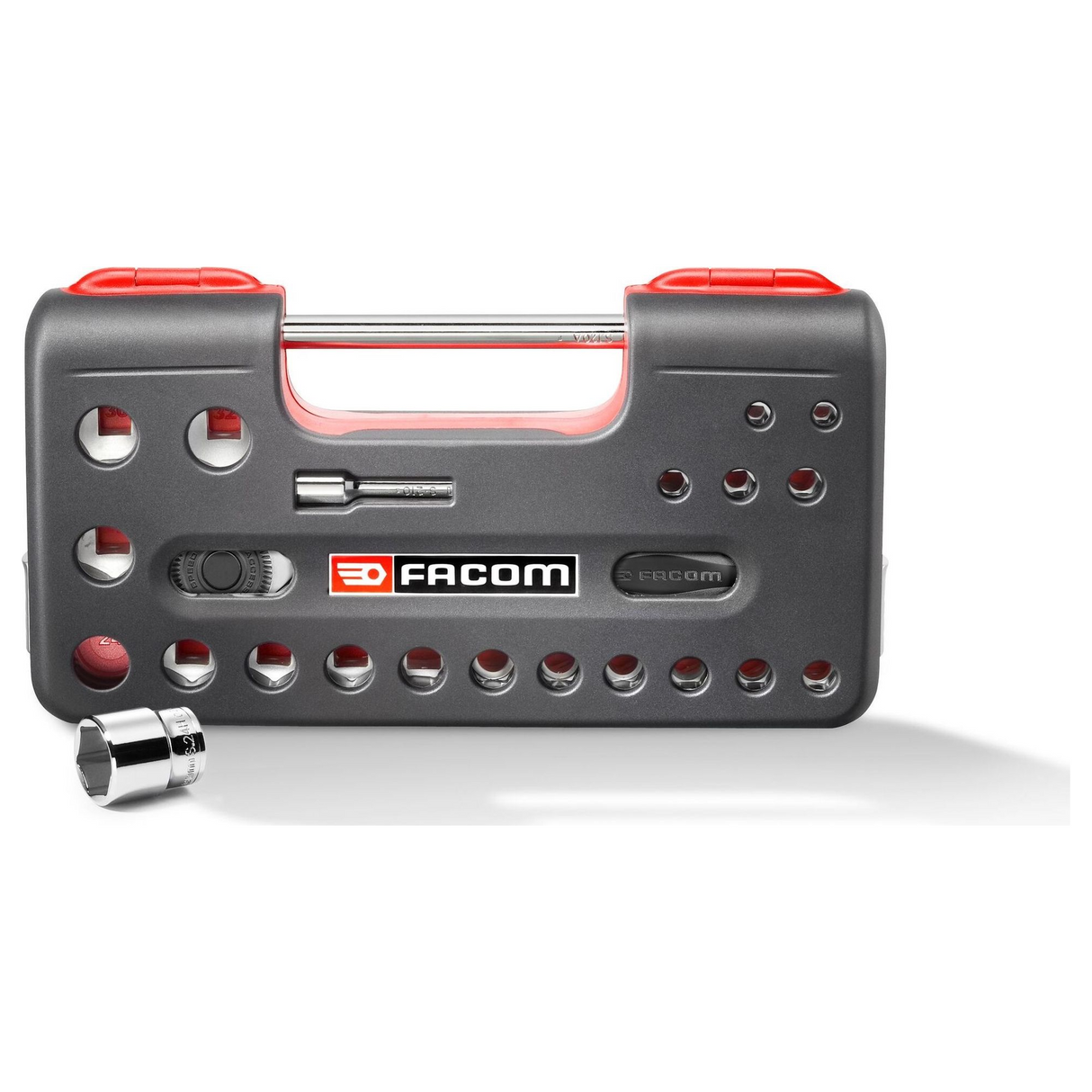 S.360DBOX4PB - Coffret de douilles Facom S.360DBOX4PB 1/2" avec cliquet (22 pièces) - Image 5