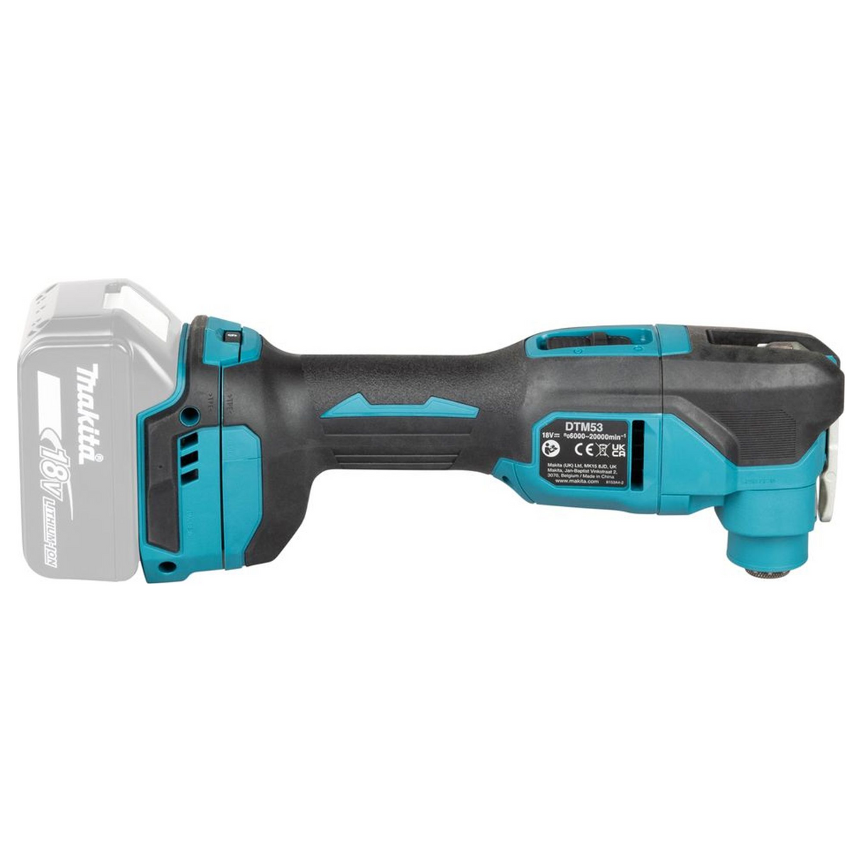DTM53Z - Outil multifonction Makita DTM53Z 18V - Image 6