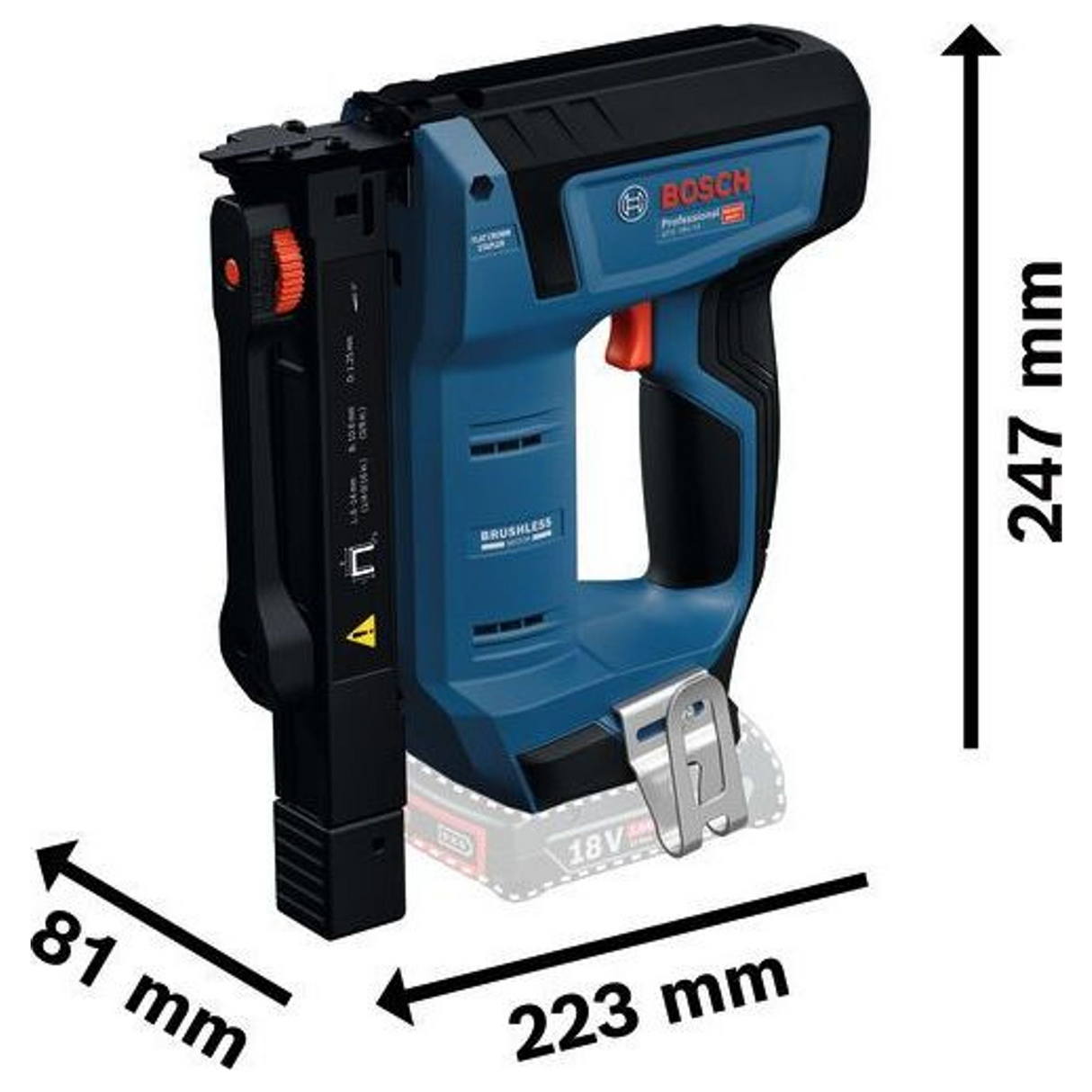 0601482801 - Nietmachine Bosch GTH 18V-14 PRO 18V - Afbeelding 18