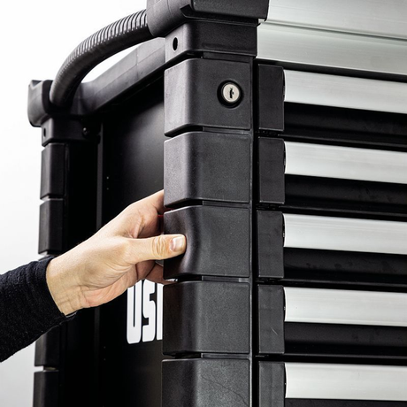 U05190516 - Chariot USAG Coffret de course 6 tiroirs vide 519 RS6/3NV - Image 3