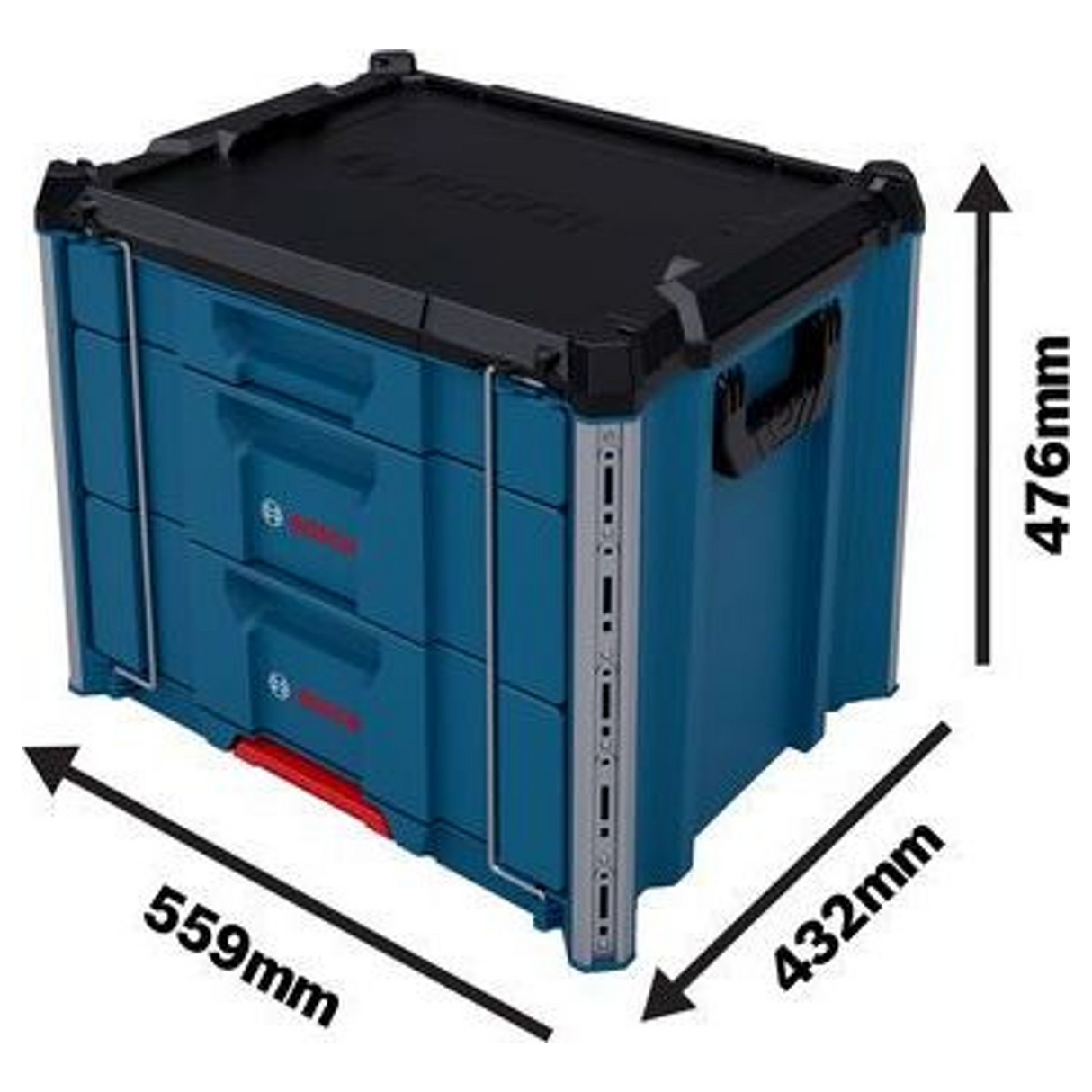 1600A037E3 - Système de transport Bosch Tiroir 3 pour entrepreneur L-BOXX - Image 9
