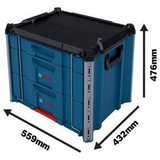 1600A037E3 - Système de transport Bosch Tiroir 3 pour entrepreneur L-BOXX - Image 9