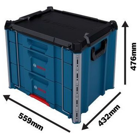 1600A037E3 - Système de transport Bosch Tiroir 3 pour entrepreneur L-BOXX - Image 9