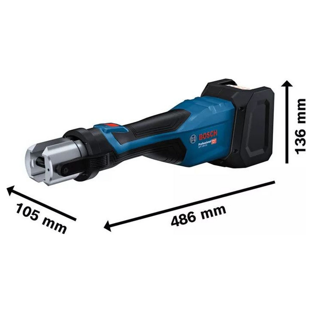06019M2102 - Persmachine Bosch GPT 18V-32 Professional 18V - Afbeelding 7