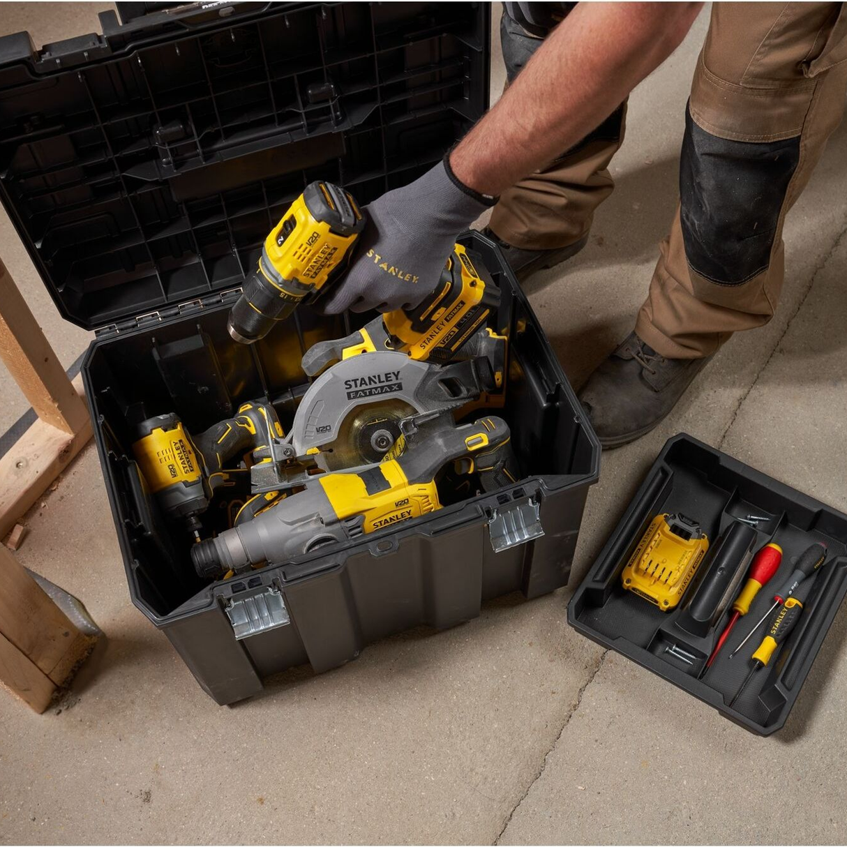 FMST1-75753 - Chariot à outils Stanley FMST1-75753 PRO-STACK FATMAX - Image 3