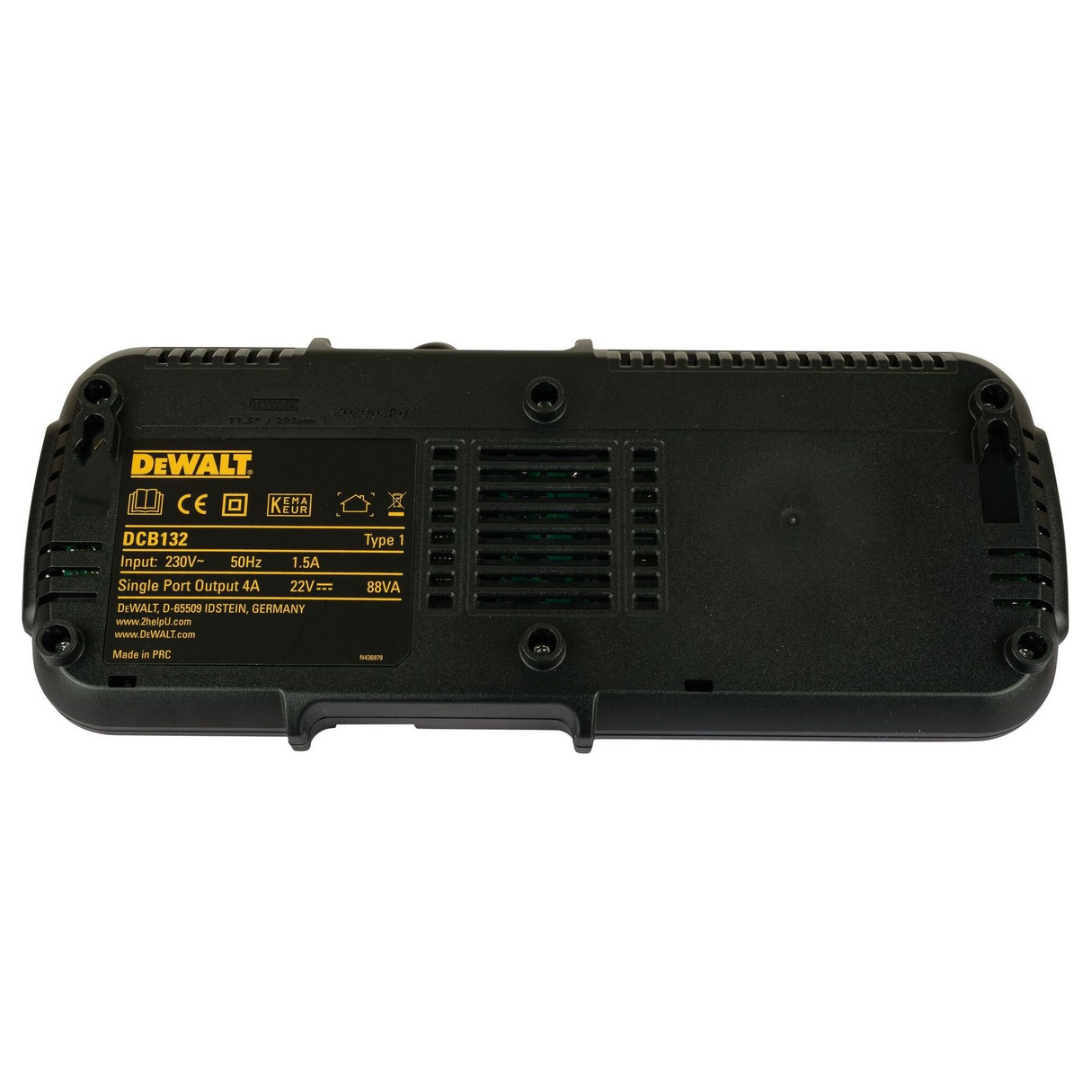 DCB132-QW - Station de recharge pour batteries Dewalt DCB132-QW 18/54V 4A - Image 4