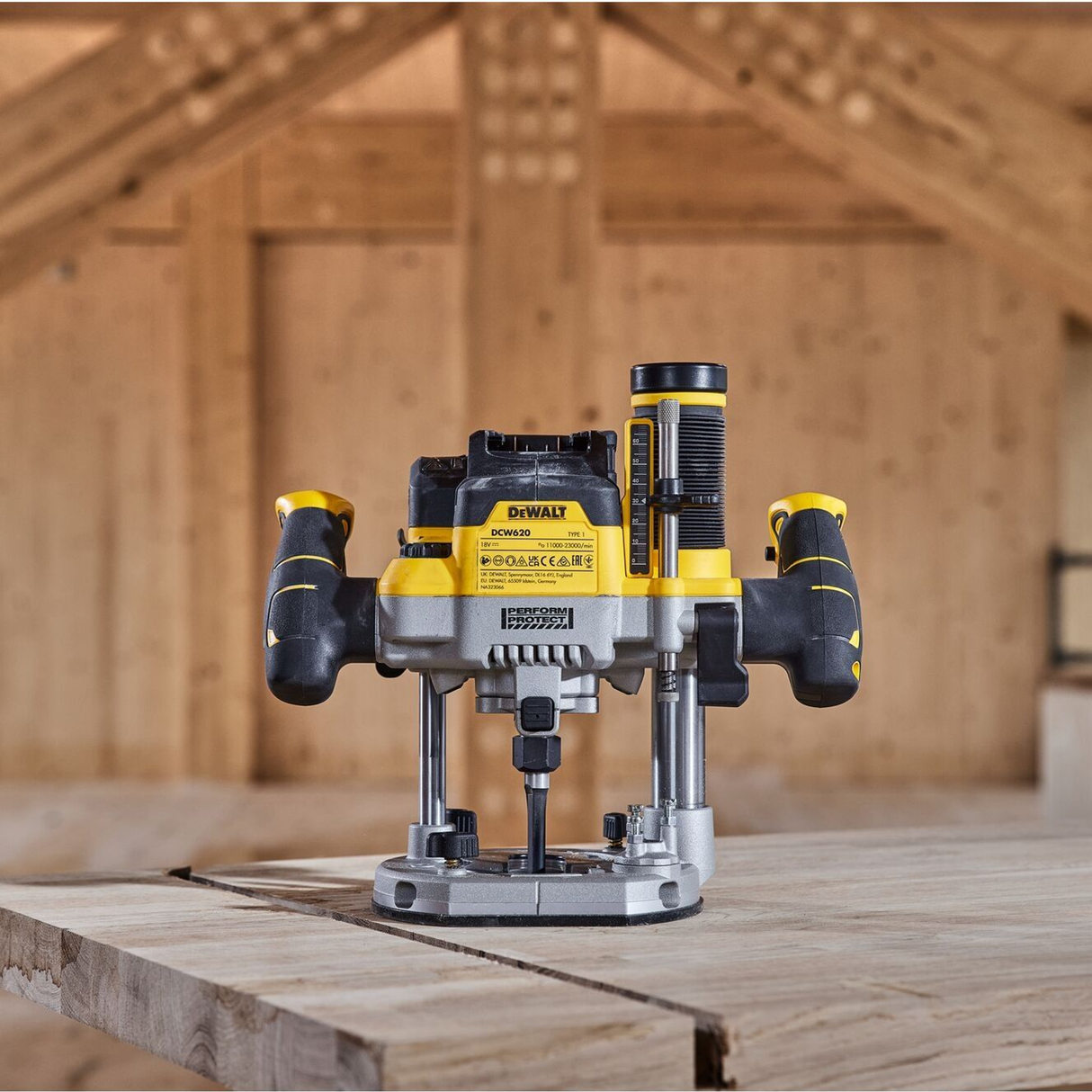 DCW620NT-XJ - Elettrofresatrice Dewalt DCW620NT-XJ 18V - Immagine 16