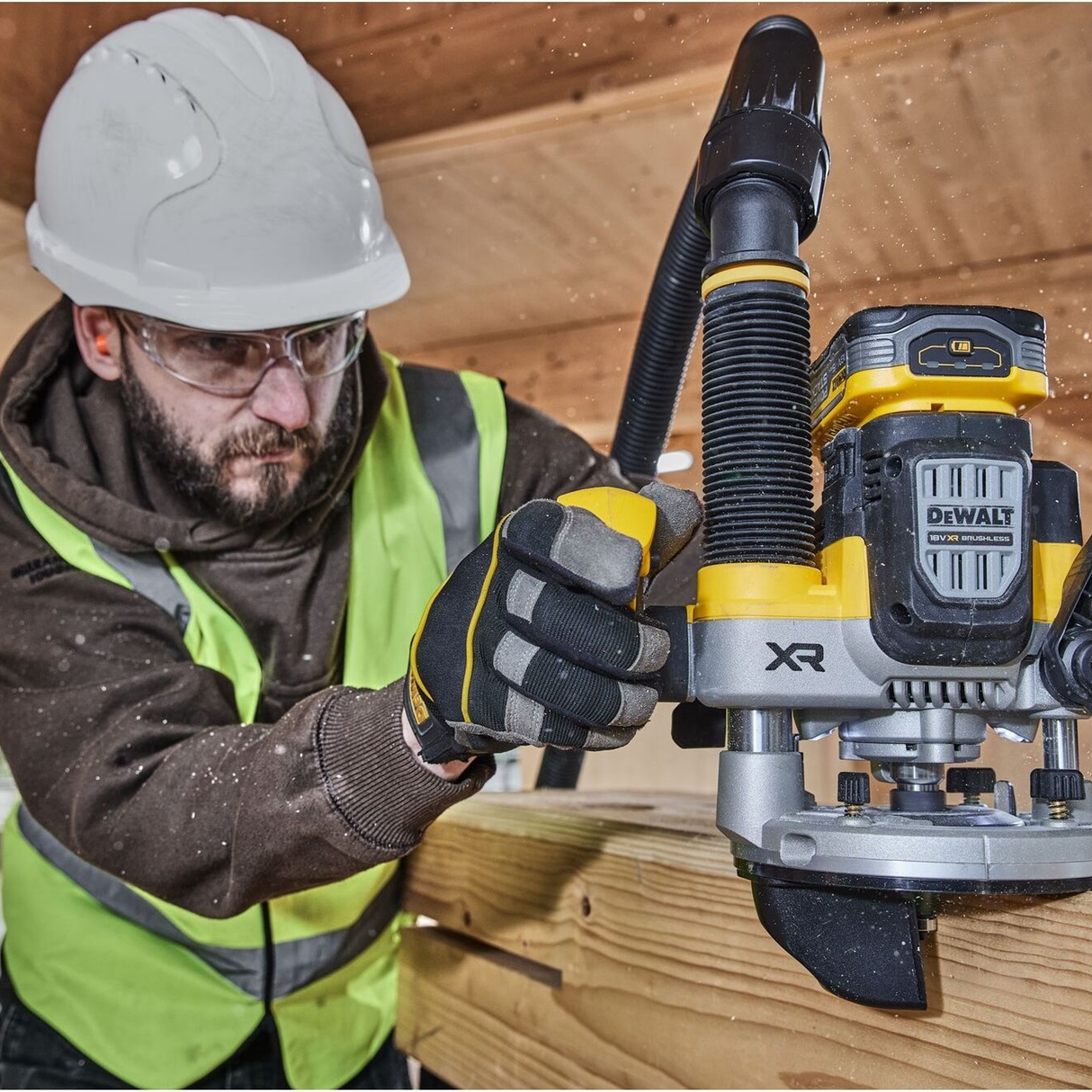 DCW620NT-XJ - Elettrofresatrice Dewalt DCW620NT-XJ 18V - Immagine 10