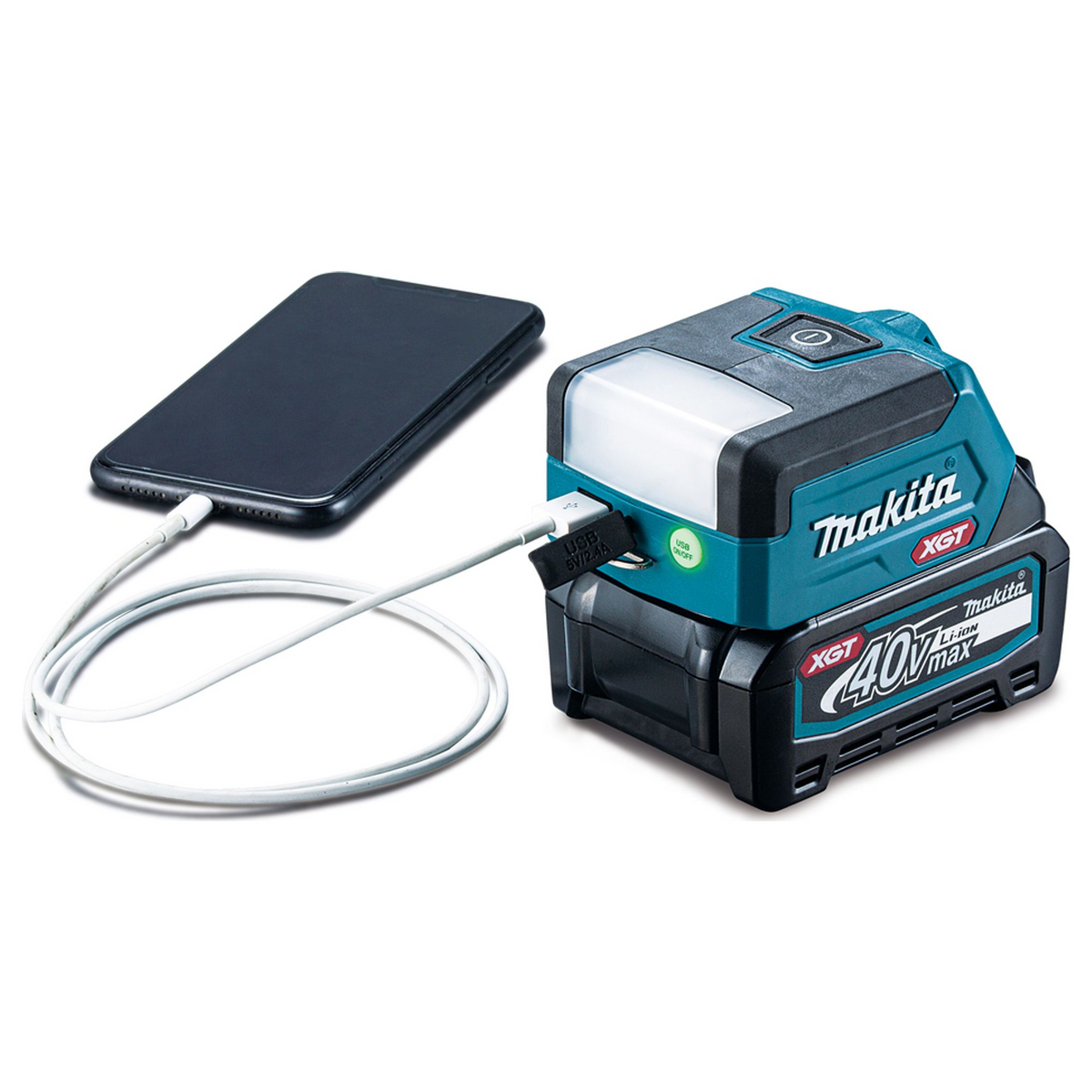 ML011G01 - Lampe torche LED Makita ML011G01 avec sortie USB XGT 40 V - Image 18