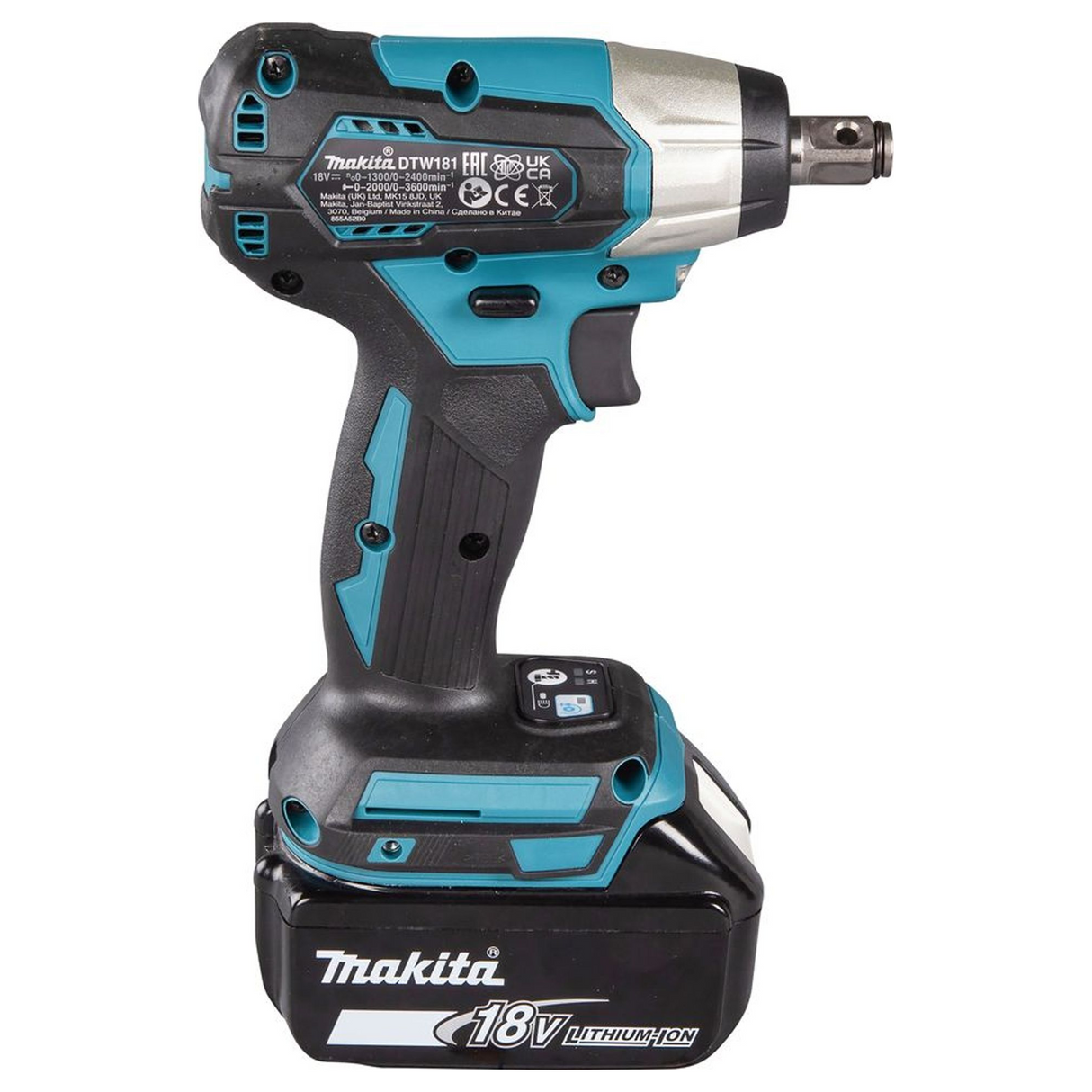 DTW181RTJ - Chiave a impulsi Makita DTW181RTJ 18V 5Ah - Immagine 6