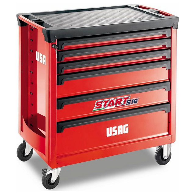 U05160146 - Chariot à outils USAG START XL 6 tiroirs