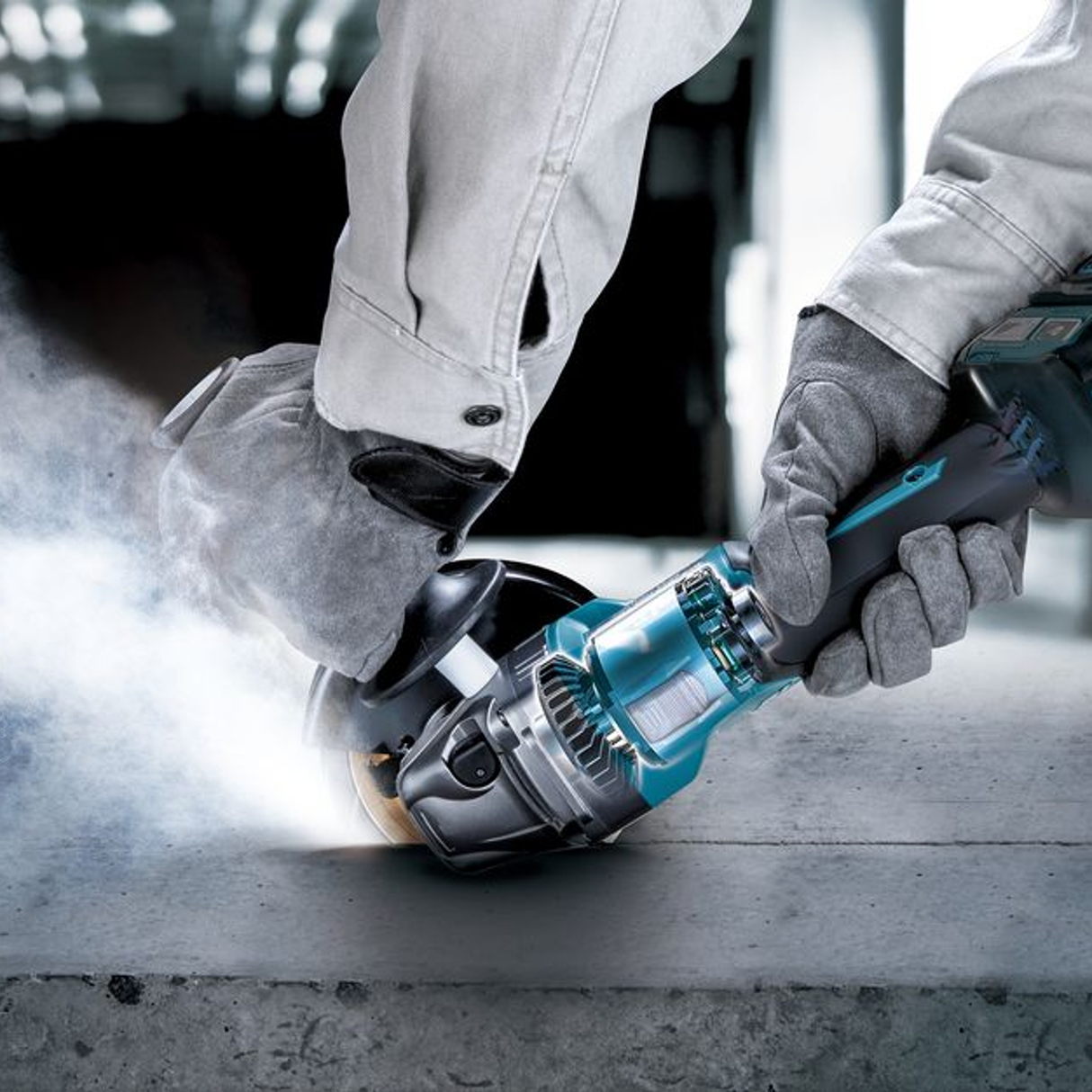 Smerigliatrice Makita GA023GU201 40V 4Ah
