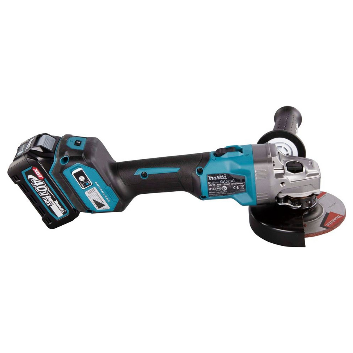Smerigliatrice Makita GA023GU201 40V 4Ah