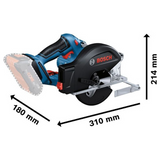 06016B8001 - Cirkelzaag Bosch Professionele GKM 18V-50 PRO 18V - Afbeelding 17