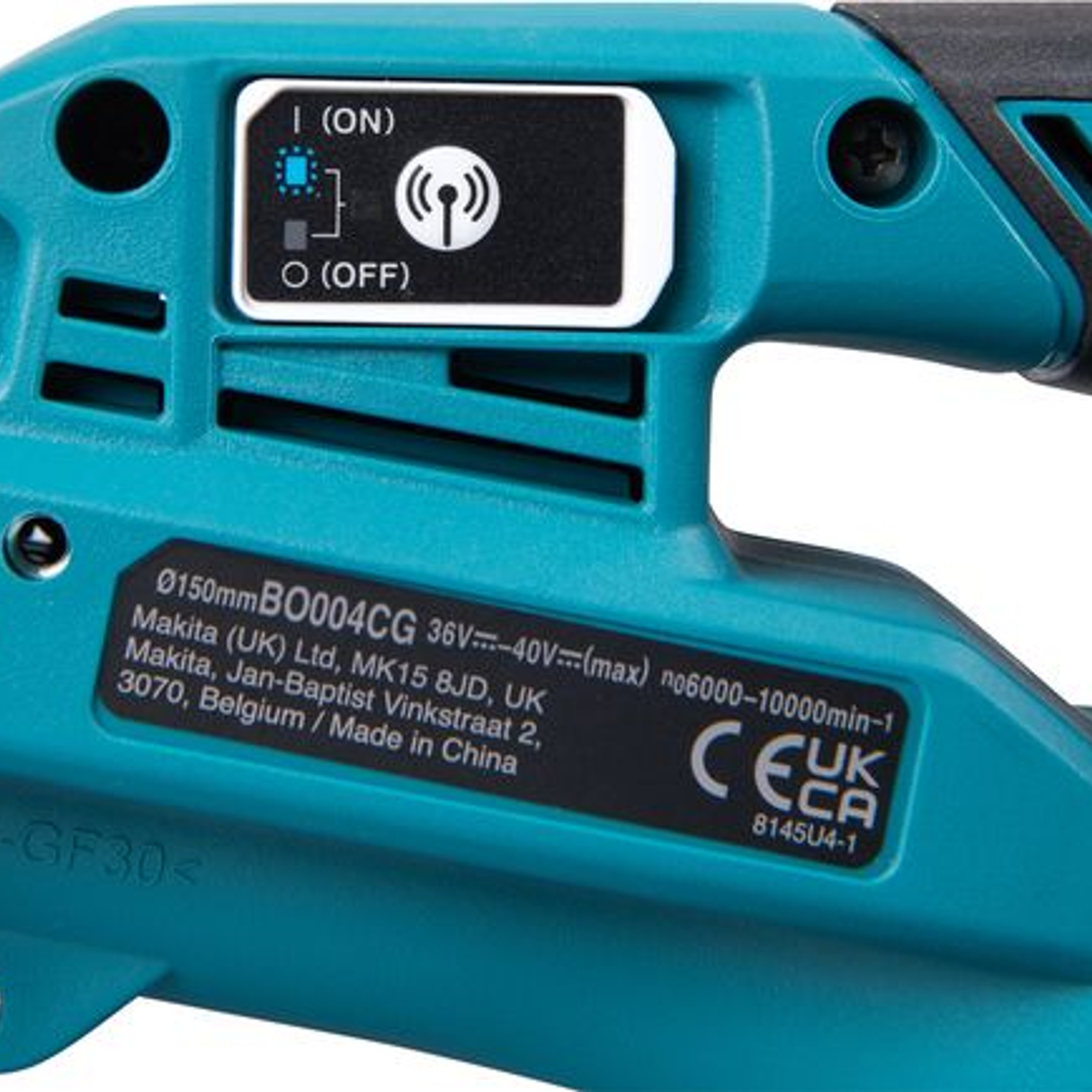 BO004CGZ - Excentrische schuurmachine Makita BO004CGZ 40V - Afbeelding 17