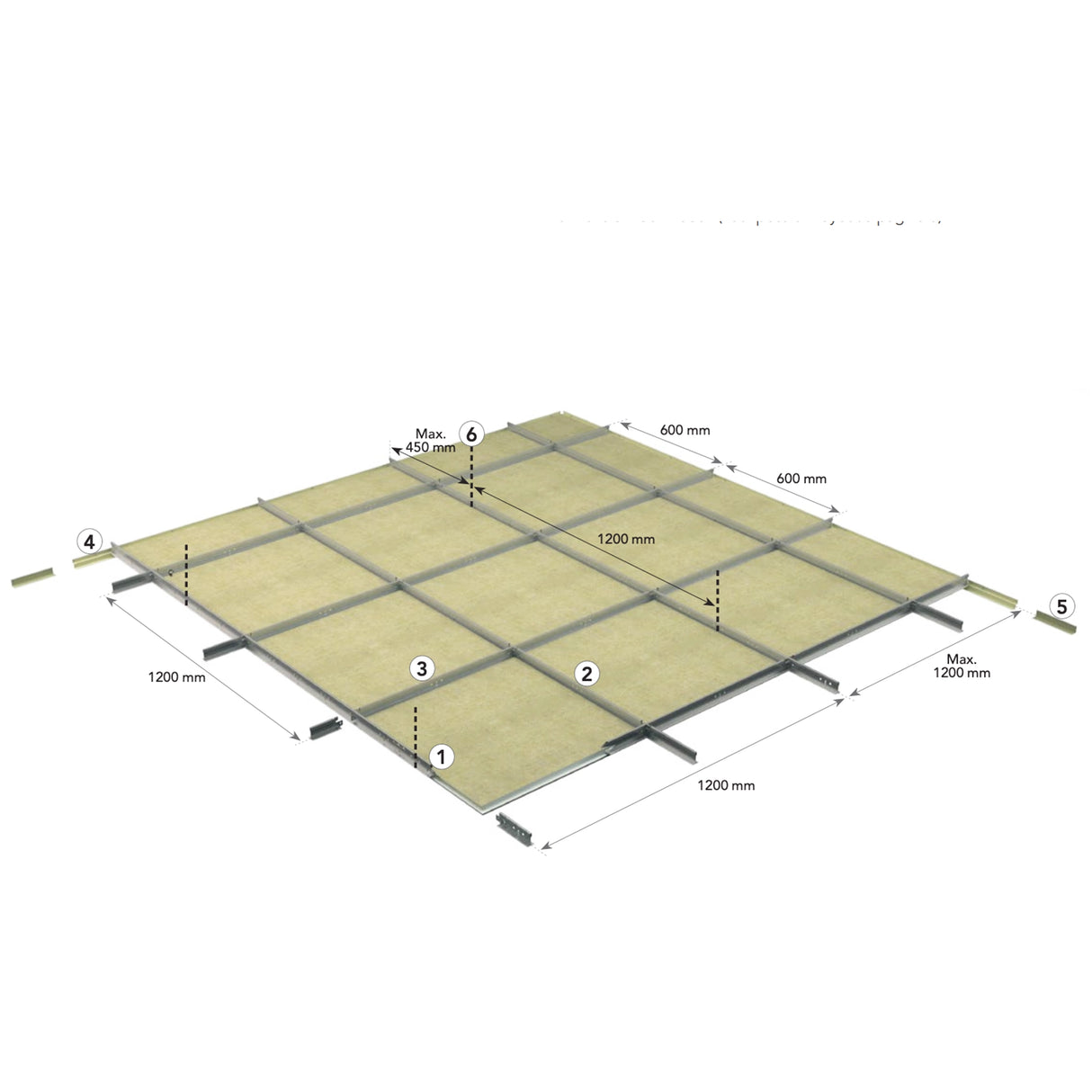 Pannello Rockfon Pallas 20mm
