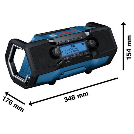 06014A3300 - Radio Bosch Professionele GPB18V-3SC PRO 18V - Afbeelding 15