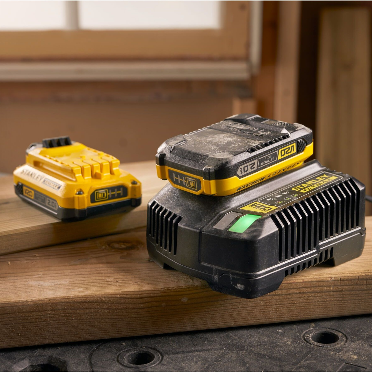 SFMCB202-XJ - Batterie Stanley FatMax V20 SFMCB202-XJ 18V 2Ah - Image 5