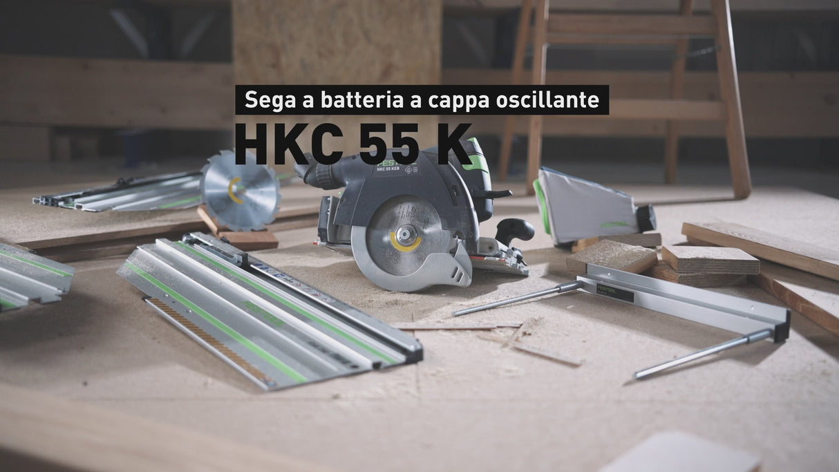 Scie circulaire Festool HKC 55 KEB-Basic-FSK 420 18V