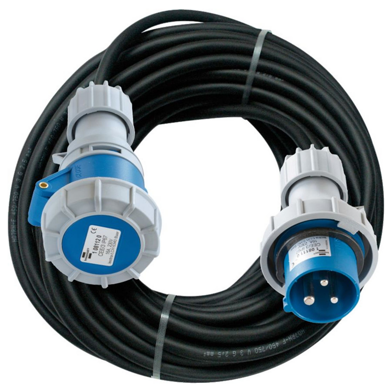 1164007 - Rallonge CEE IP67 Brennenstuhl 20 m H07RN-F 3G2,5