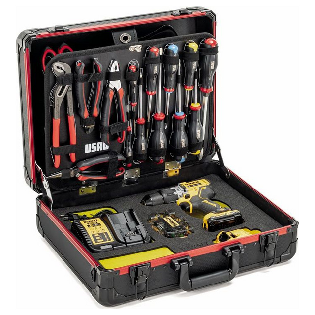 U00024706W - Coffret à outils d'entretien USAG 002 MAUD 65 pièces