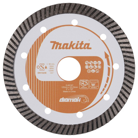 Disco Diamantato Makita D-80167 125mm Marmo Granito