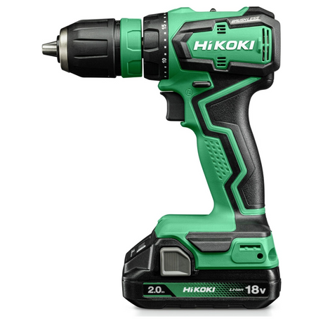 DS18DDQWRZ - Trapano Avvitatore HiKOKI DS18DDQWRZ 18V 2x2Ah