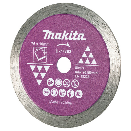 D-77263 - Disque diamant Makita D-77263 pour carreaux de 76 mm - Image 3