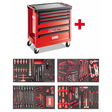 U05160632 - Gereedschapswagen USAG START XL 6 lades met 302-delig assortiment