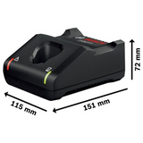 1600A019R3 - Chargeur de batterie Bosch GAL 12V-40 PRO - Image 14