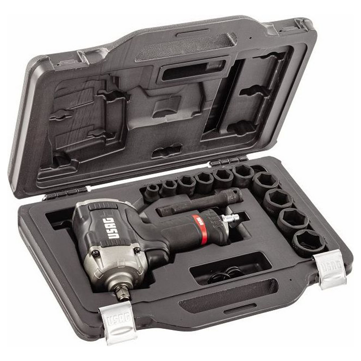U09290006 - Slagsleutelset USAG 929 PC1/C12 met 12-delige machinedoppen