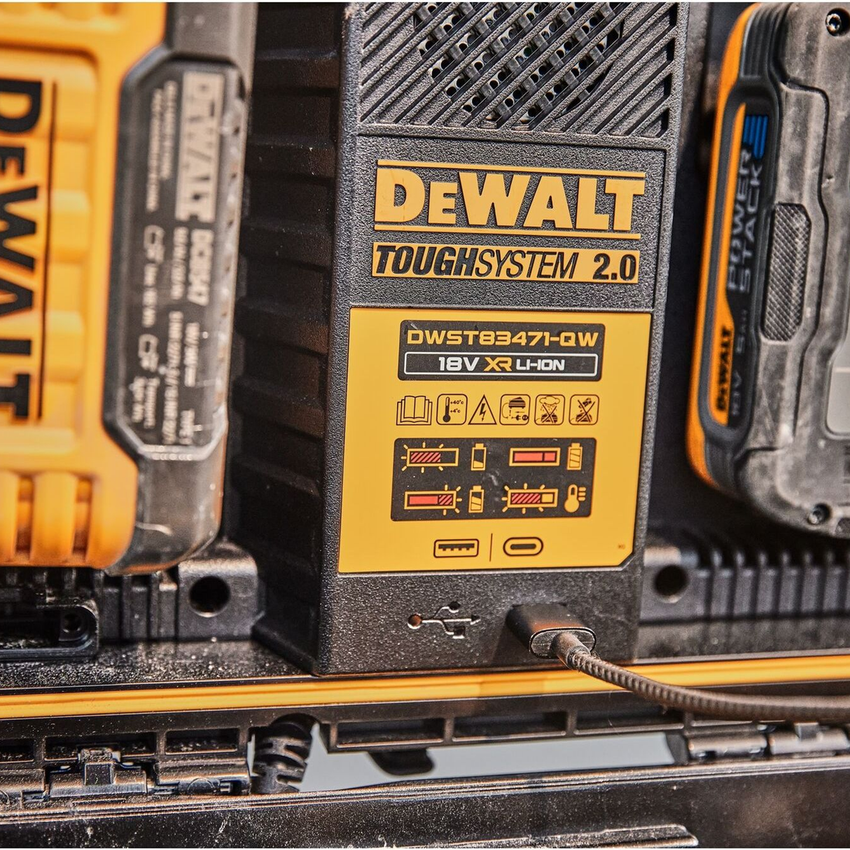 DWST83471-QW - Chargeur double batterie Dewalt DWST83471-QW ToughSystem 2.0 - Image 23