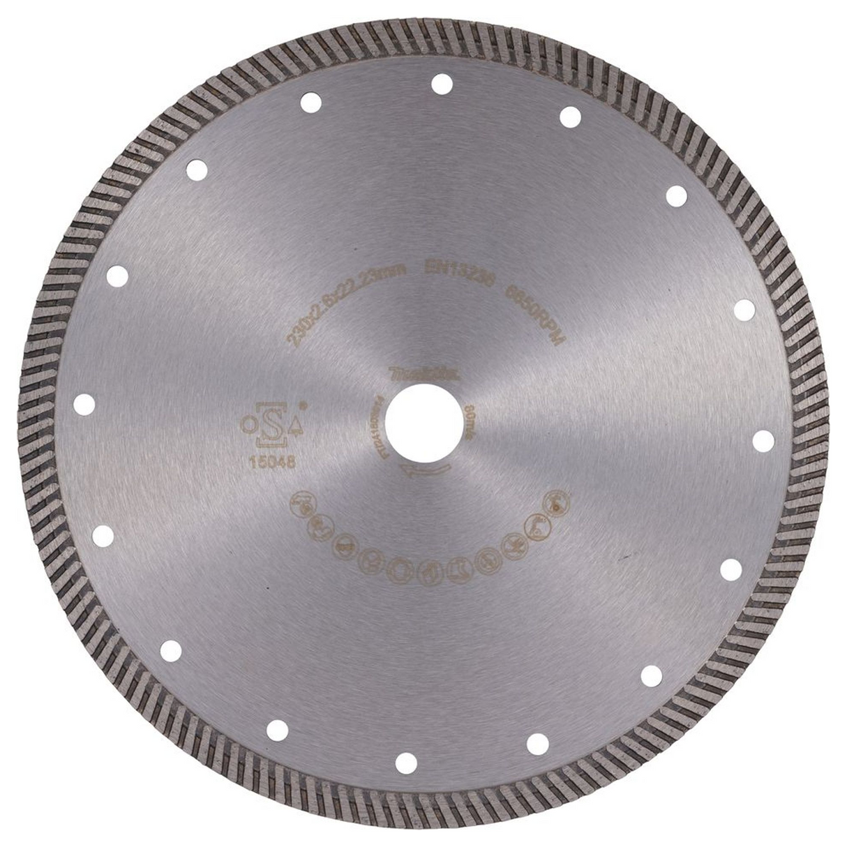D-80195 - Diamantschijf Makita D-80195 230mm - Afbeelding 3